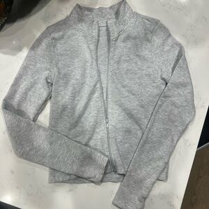 Fabletics light-grey women’s sports jacket